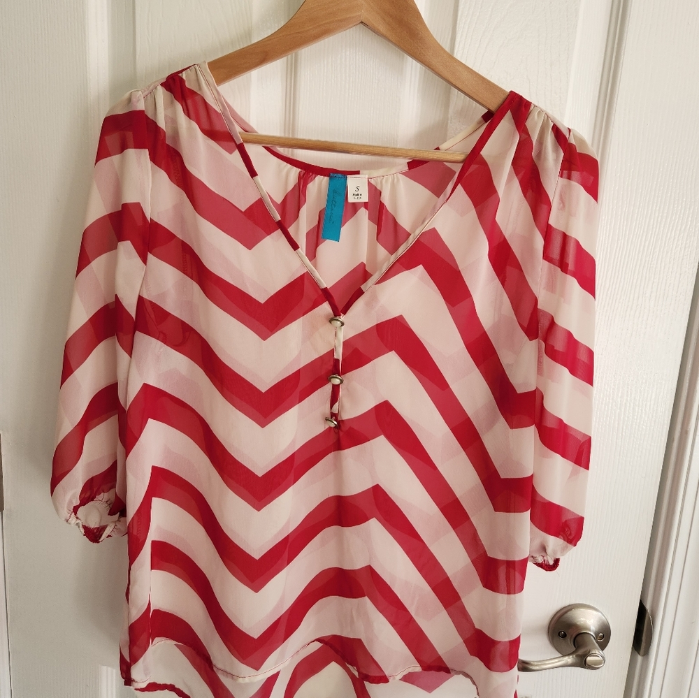 Chevron blouse